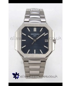 Patek Philippe Cubitus 7128 904L Steel Casing Black Dial Swiss Replica Watch