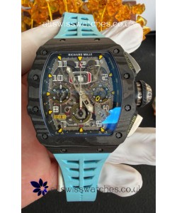 Richard Mille RM11-03 Black Carbon TPT Case Super Clone Watch 