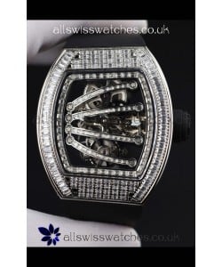Richard Mille 59-01 Iced Out Casing Super Clone Watch 