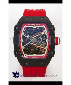 Richard Mille RM67-02 Black NTPT 37 Grams CRMA7 Clone Movement 