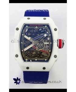 Richard Mille RM67-02 White NTPT 37 Grams CRMA7 Clone Movement 