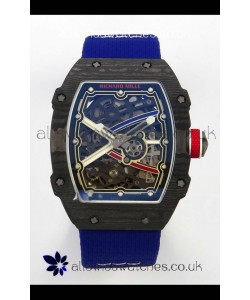 Richard Mille RM67-02 Black NTPT 37 Grams CRMA7 Clone Movement 