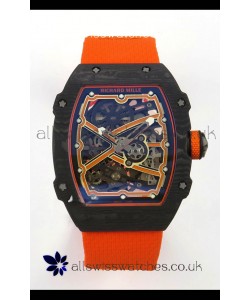 Richard Mille RM67-02 Black NTPT 37 Grams CRMA7 Clone Movement 