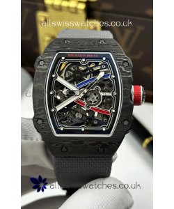 Richard Mille RM67-02 Black NTPT 37 Grams CRMA7 Clone Movement 
