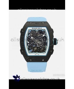 Richard Mille RM67-02 Black NTPT 37 Grams CRMA7 Clone Movement 