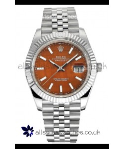 Rolex Datejust Cal.3235 Movement Tiger Dial 41MM Super Clone Watch 