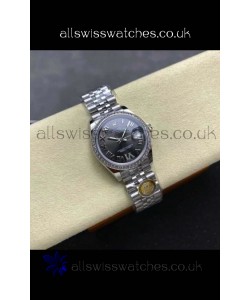 Rolex Super Clone Datejust 31MM Grey Dial Jubilee Super Clone Watch