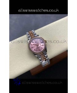 Rolex Super Clone Datejust 31MM Champange Dial Rose Gold Super Clone Watch 