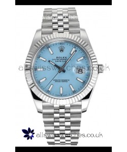 Rolex Datejust Cal.3235 Movement Tiffany Blue 41MM Super Clone Watch 