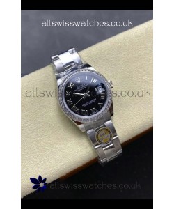Rolex Super Clone Datejust 31MM Black Roman Dial Super Clone Watch