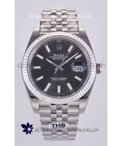 Datejust Super Clone 126334 Grey Dial 41MM FREE SPRUNG MVMNT 3235 Watch 