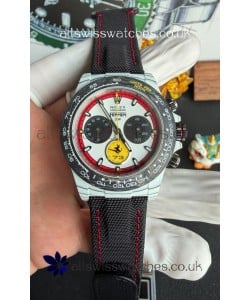 Rolex Daytona DiW Ferrari CarboQuartz Super Clone Watch 