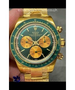 Rolex Daytona 116508 Artisans de Geneve "Honey Green Challenge" Swiss Replica Watch 