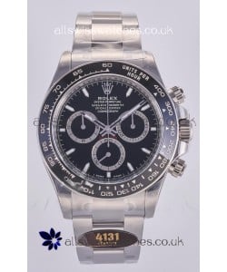 Rolex Daytona 126500 Black Dial Stick Markers FREE SPRUNG MVMT Super Clone Watch 