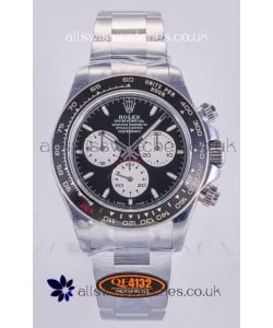 Rolex Daytona 126525 Le Mans White Gold FREE SPRUNG MVMT Super Clone Watch 