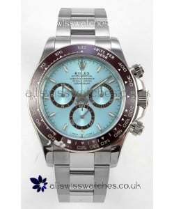 Rolex Daytona 126506 Ice Blue Stick Markers FREE SPRUNG MVMT Super Clone Watch 