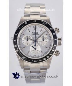 Rolex Daytona Paul Newman Steel Dial Custom Modded 4130 Mvnt Swiss Replica