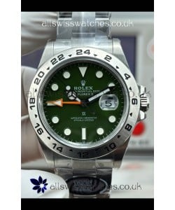 Rolex Explorer II Tree Hunter Green Dial Super Clone Watch 