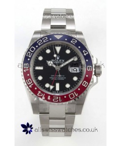 GMT Masters 126710BLRO Pepsi Cal.3285 FREE SPRUNG MVMNT Super Clone 