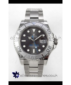 Rolex Yachtmaster 40mm Grey Dial 3235 Movement Blue Dial Superclone Watch 