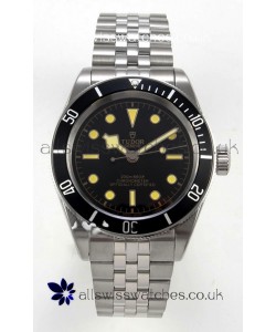 Tudor Black Bay 41 Black Dial and Bezel Jubilee Super Clone Watch 